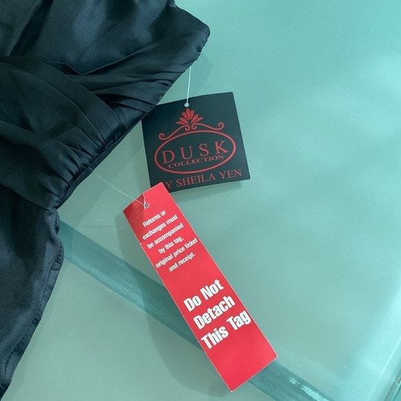 100% SILK Slip Dress New Sheila Yen Slip Dress with Halter Neckline Sz 4 - Picture 6 of 14